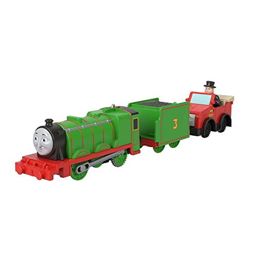Wholesale Henry With Winston And Sir Topham Hatt Motorized Toy Train For Preschool Kids 3 Years And Ol - Train Adventure Collection