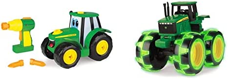 Build-a-Buddy – Johnny Tractor Toy And Screwdriver Ages 3 And Up - Detailed Work Vehicle Toy