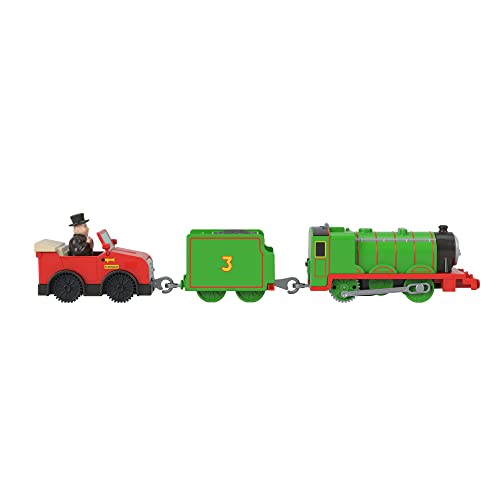 Wholesale Henry With Winston And Sir Topham Hatt Motorized Toy Train For Preschool Kids 3 Years And Ol - Train Adventure Collection