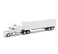 Kenworth W900 Plain White Unmarked 1/43 15843 - Detailed Work Vehicle Toy