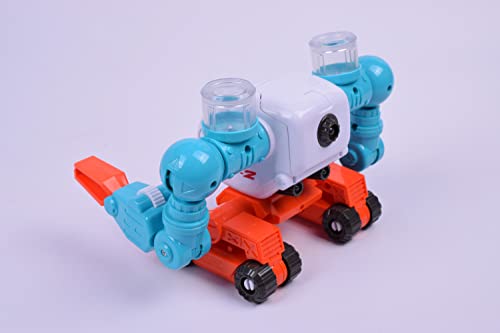 Stro Venture Mars Walker Mars Mission Space Toy Transformable Explorer Robot With Light Astronaut Figure And Accessories Transform From Walking To Driving Mode - Rocket Adventure Collection