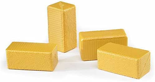 4 Block Hay Bales - Interactive Racing Play Set