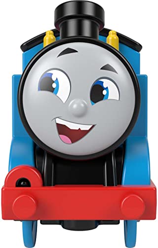 Thomas & Friends Motorized Talking Thomas Engine With Annie & Clarabel Battery-Powered Toy Train With Character Sounds And Phra - Train Adventure Collection