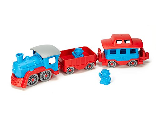Top 10 Ain & Storybook Set – Pretend Play Motor Skills Reading Kids Toy Vehicle Gift Set. No BPA Phthalates PVC. Dishwasher Safe Recycled Materials Made In USA - Train Adventure Collection