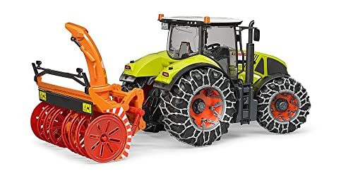 Budget Claas Axion 950 With Snow Chains & Snow Blow - Detailed Work Vehicle Toy