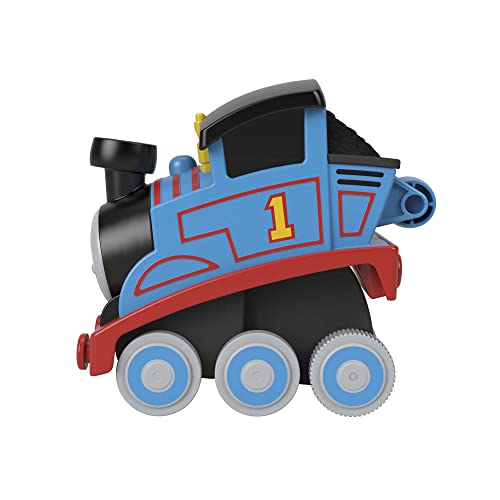 Press N Go Stunt Train Engine Thomas Racing Toy Vehicle For Toddlers And Preschool Kids Ages 2 Years And Up - Train Adventure Collection