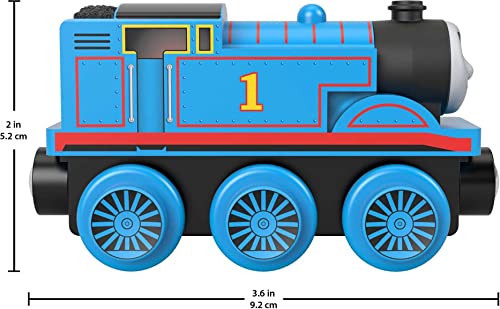 Promo Price Thomas And Friends Thomas Push-Along Toy Train For Toddlers And Preschool Kids Wooden Railway Thomas - Train Adventure Collection