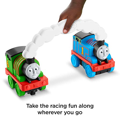 Deals Price Thomas & Friends Race & Chase RC Remote Controlled Toy Train Engines For Toddlers And Preschool Kids 2 Years And Ol - Train Adventure Collection