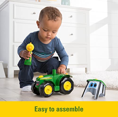 Build-a-Buddy – Johnny Tractor Toy And Screwdriver Ages 3 And Up - Detailed Work Vehicle Toy