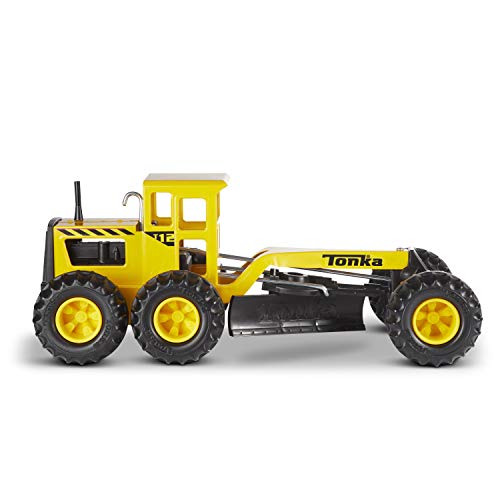 Steel Grader Vehicle - Detailed Work Vehicle Toy