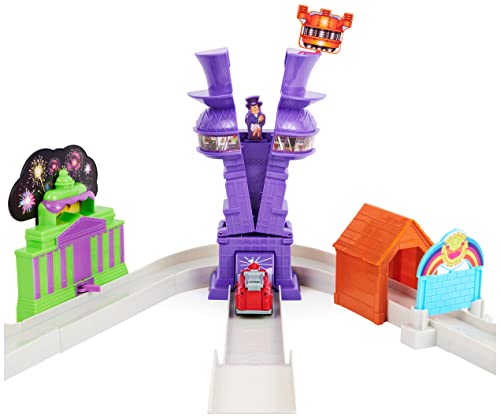 True Metal Total City Rescue Movie Track Set With Exclusive Marshall Vehicle 1:55 Scale Kids Toys For Ages 3 And Up - Interactive Racing Play Set