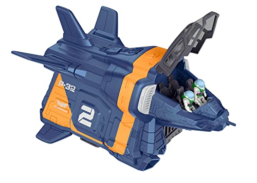 Disney Pixar Lightyear Toys Armadillo Vehicle With 3 Action Figures Lights Sounds And Claw Arm Hyperspeed Series Gamma Fusion Toy Gif - Rocket Adventure Collection