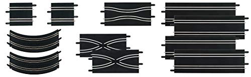 Go Extension Set 2 – 11Piece Track Expansion Accessory Pack – For Use With 1: 43 Scale Go & Digital143 Slot Car Racetrack Systems - Interactive Racing Play Set
