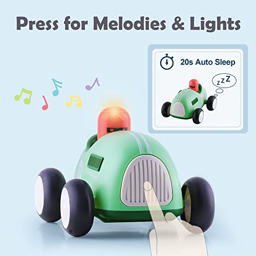 Promo Baby Car Toys W/ Lights Music Toddler Push And Go Friction Powered Toy Set Kids Electronic Submarines Vehicle Playset Birthday Gift For 12 18 Month 1 2 3 Years Old Boys Girls Infants - Underwater Exploration Collection