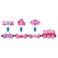 Princess Train Wooden Toys Girls Train Set Princess Toys Gifts For 3 4 5 Year Old Girls Train Set Pink Train Toddler Toy - Train Adventure Collection