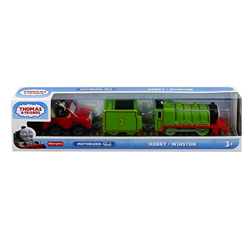 Wholesale Henry With Winston And Sir Topham Hatt Motorized Toy Train For Preschool Kids 3 Years And Ol - Train Adventure Collection