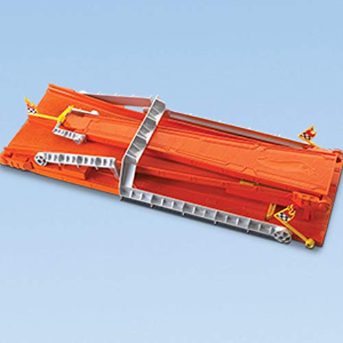 4-Lane Elimination Race Track Set Competitive Toy Car Racetrack Fair-Start Launcher 1 Hot Wheel Car Toy For Kids 4 Years Old & Up Amazon Exclusive - Interactive Racing Play Set
