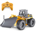 Deals Fisca RC Truck Remote Control Snow Plow 6 Channel 2.4G Alloy Snow Sweeper Vehicle 4WD Tractor Toy With Lights For Kid - Detailed Work Vehicle Toy