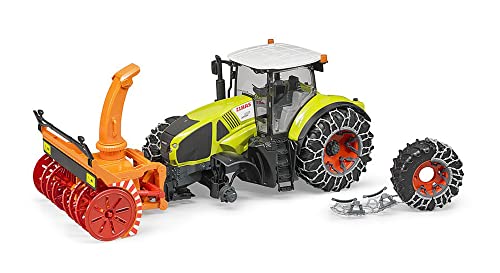 Budget Claas Axion 950 With Snow Chains & Snow Blow - Detailed Work Vehicle Toy