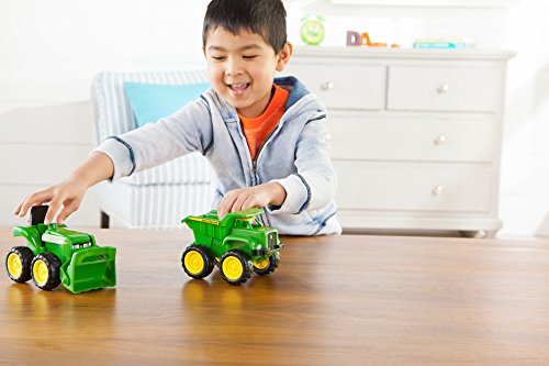 Sandbox Vehicle Set — Includes Dump Truck Toy And Tractor Toy With Loader — Girl And Boy Toys — Ages 18 Months And Up — 6 Inch — 2 Count - Detailed Work Vehicle Toy