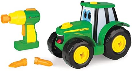 Build-a-Buddy – Johnny Tractor Toy And Screwdriver Ages 3 And Up - Detailed Work Vehicle Toy