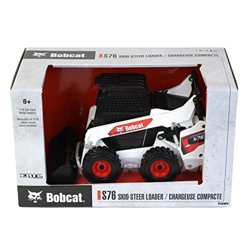 Promo 1/16 Bobcat S76 Skid Steer Loader 16422 - Detailed Work Vehicle Toy