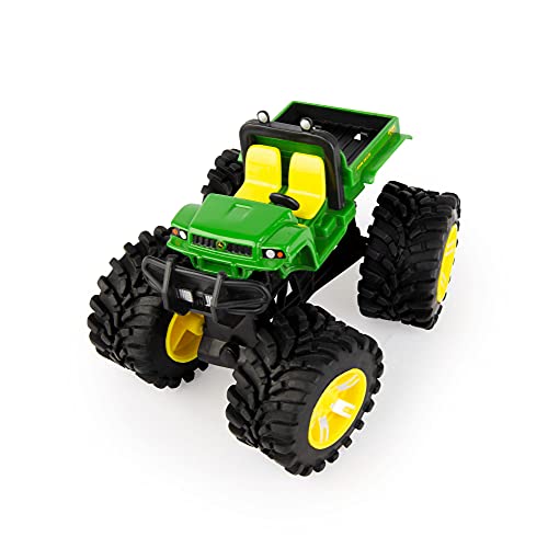 Toddler Toys Monster Treads Super Scale Combine Toy Set With 2 Extra Monster Treads Vehicles Ages 3+ G - Detailed Work Vehicle Toy
