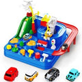 New Car Adventure Toys Race Track For Toddlers – Boy Toy & Race Tracks For Boys – Toddler Car Toys Preschool Educational Toy Cars For Kids 3 4 5 6 7 Year Old Car Track Gifts For Kids - Interactive Racing Play Set