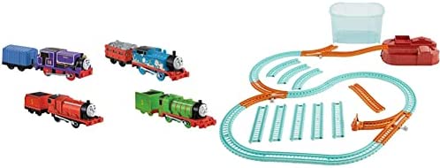 Price Thomas & Friends Really Useful Engine Pack Set Of 4 Motorized Toy Train Engines For Preschool Kids Ages 3 Years And Ol - Train Adventure Collection