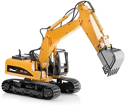 Excavator Toy Trucks Construction Toys Excavator Toys For Boys Diecast Metal Truck Toy Kids Tractor Toys 1:40 Scale Great Toddler Toys For 8 Year Old Boys And U - Detailed Work Vehicle Toy