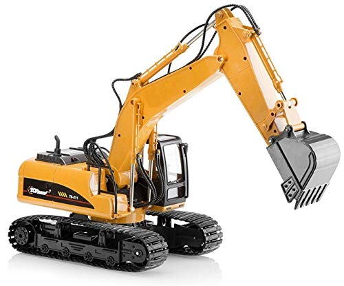 Excavator Toy Trucks Construction Toys Excavator Toys For Boys Diecast Metal Truck Toy Kids Tractor Toys 1:40 Scale Great Toddler Toys For 8 Year Old Boys And U - Detailed Work Vehicle Toy