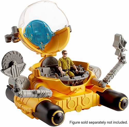 MATCHBOX JURASSIC WORLD VEHICLE DEEP-DIVE SUBMARINE Vehicle - Underwater Exploration Collection