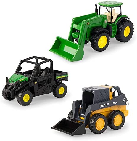 Budget ERTL 3 Iron 3 Pack Of John Deere Die-Cast Replicas G - Detailed Work Vehicle Toy