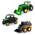 Budget ERTL 3 Iron 3 Pack Of John Deere Die-Cast Replicas G - Detailed Work Vehicle Toy