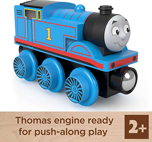 Promo Price Thomas And Friends Thomas Push-Along Toy Train For Toddlers And Preschool Kids Wooden Railway Thomas - Train Adventure Collection