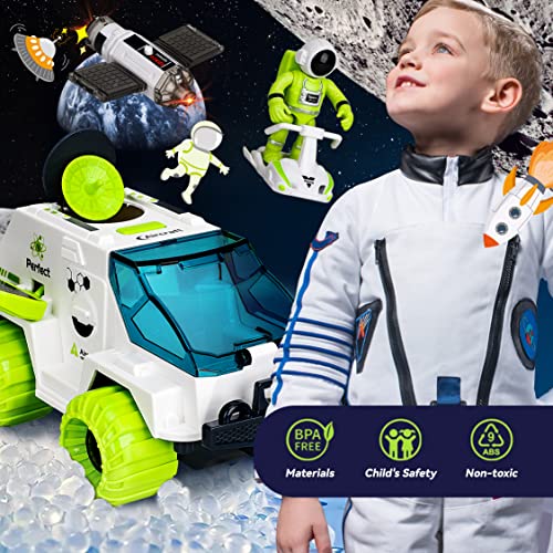 Space Toys For Kids Rocket Ship Toys For Kids With Space Shuttle Astronaut Figures And Space Rover Space Toys For Boys 5-8 Spaceship Toy For Kids Astro Boy Figure Toys For 3 Year Old Boys - Rocket Adventure Collection