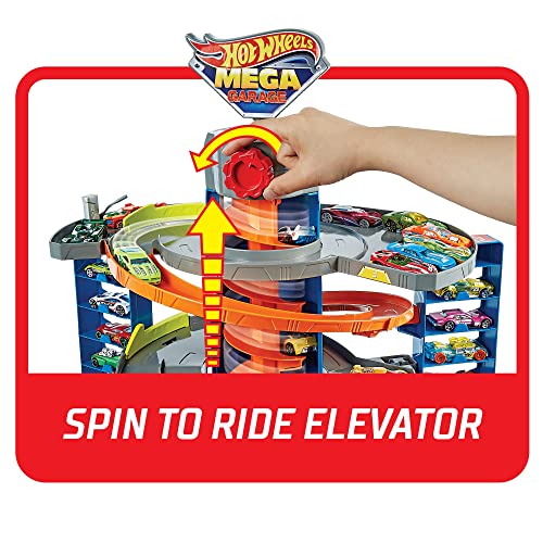 Mattel – Hot Wheels City 50 New Mega Garag - Interactive Racing Play Set