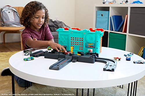 Cheap City Town Center Play Set Gift Idea For Ages 4 To 8 Years Multicolor - Interactive Racing Play Set