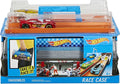 Discount Race Case Track Set With 2 Hot Wheels Cars Dual Launcher For Side-By-Side Racing Storage Container Toy For Kids 4 Years Old & Up - Interactive Racing Play Set