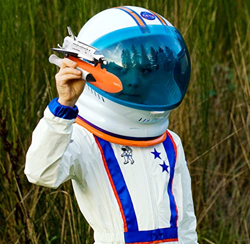 ASA Space Shuttle Toy For Kids Pretend Play 2 Piece Set Rocket Ship With Lights And Sound Diecast Spaceship For Boys Girls Toddlers - Rocket Adventure Collection