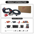 Electric Racing Tracks Loop Circuit Track Set Lightning McQueen Toys And Storm Battery-Powered Including 2 Slot Cars 1:43 Scale With Dual Racing And 2 Controllers - Interactive Racing Play Set