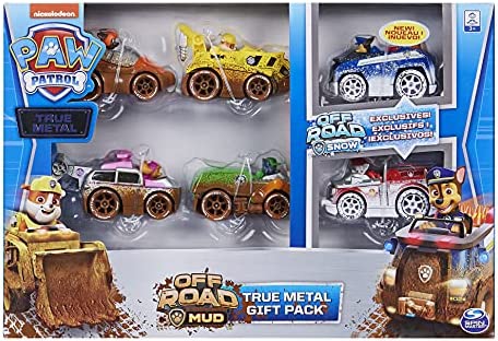 True Metal Total City Rescue Movie Track Set With Exclusive Marshall Vehicle 1:55 Scale Kids Toys For Ages 3 And Up - Interactive Racing Play Set