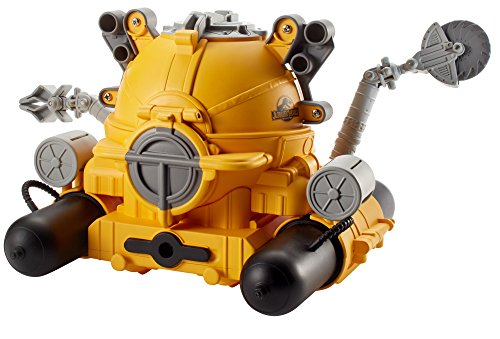 MATCHBOX JURASSIC WORLD VEHICLE DEEP-DIVE SUBMARINE Vehicle - Underwater Exploration Collection