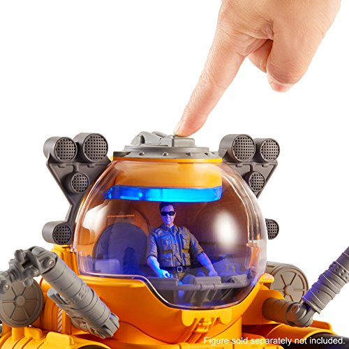 MATCHBOX JURASSIC WORLD VEHICLE DEEP-DIVE SUBMARINE Vehicle - Underwater Exploration Collection