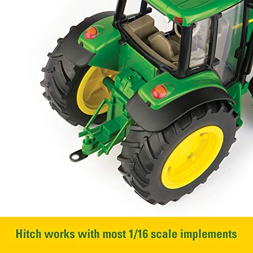 TOMY John Deere Big Farm Tractor With Wag - Detailed Work Vehicle Toy