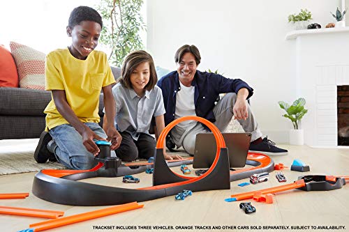 Promo Hot Wheels Id Smart Track Starter Kit With 3 Exclusive Cars Track Pieces And Hot Wheels Race Portal For Physical & Digital Play Gift For Kids Ages 8 Years Old & Up - Interactive Racing Play Set