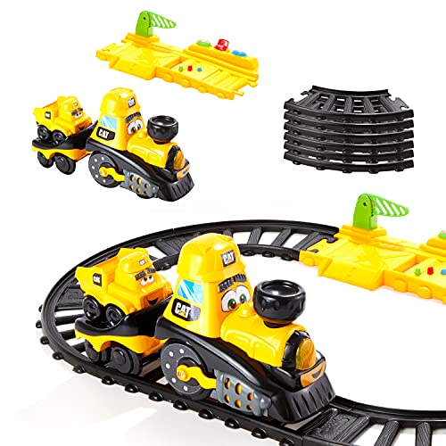 Discount Cat Construction Power Track Friends Preschool Train Se - Train Adventure Collection