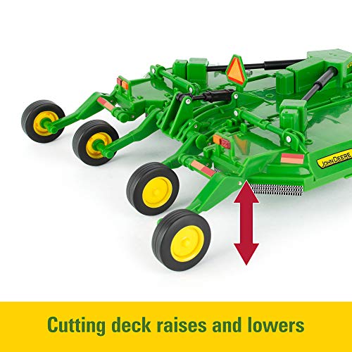 John Deere Rotary Cutter Farm Kids Toy Multi - Detailed Work Vehicle Toy