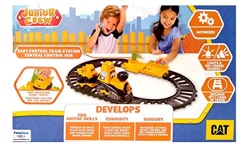 Discount Cat Construction Power Track Friends Preschool Train Se - Train Adventure Collection