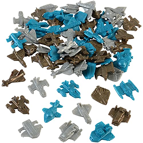 Promo Mini Space Ship Cruisers Vehicle (Lot Of 72) Assorted Color - Rocket Adventure Collection